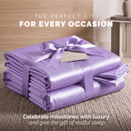 Fine 4-Piece Silky Satin Sheet Set, Bright Shades