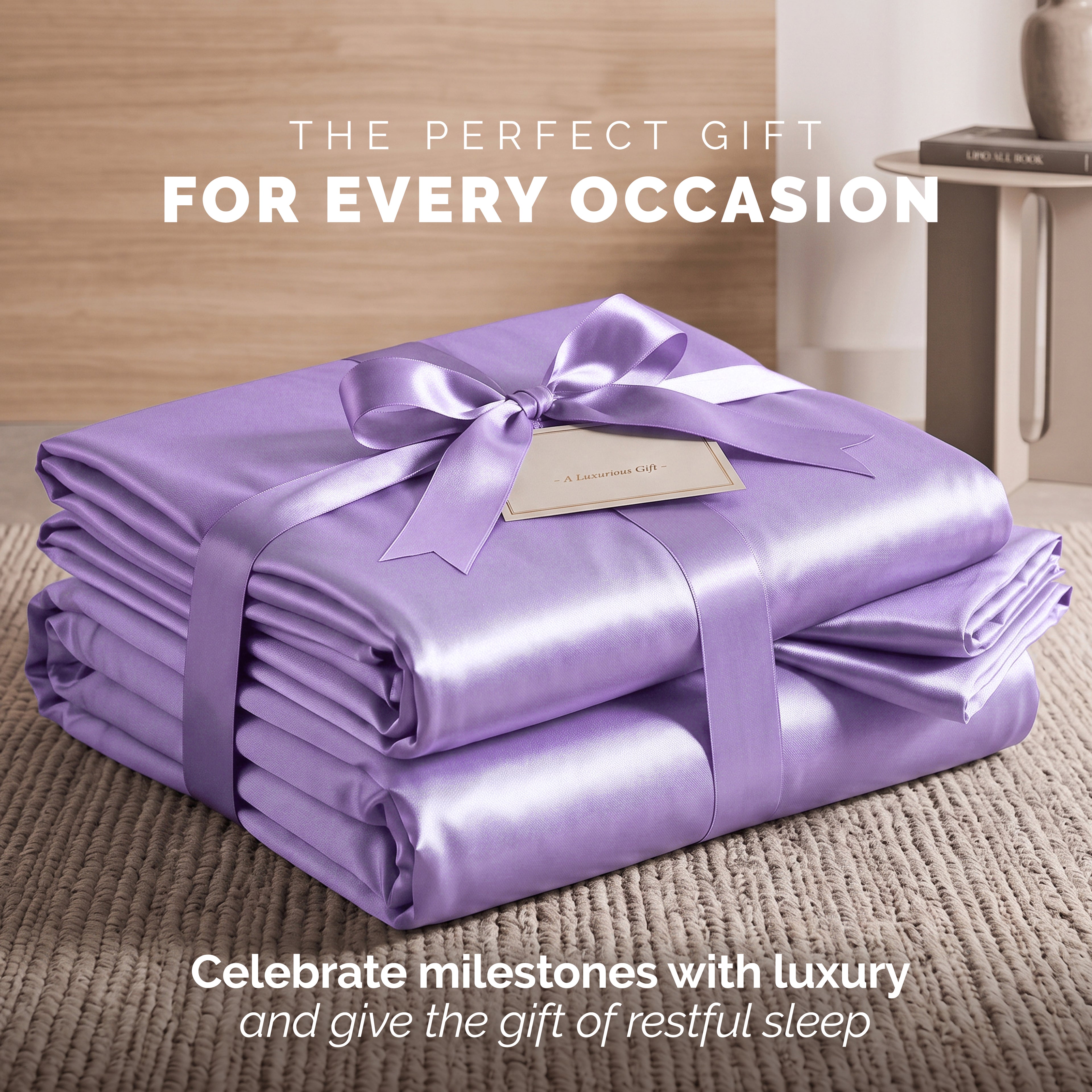 Fine 4-Piece Silky Satin Sheet Set, Bright Shades
