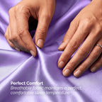 Fine 4-Piece Silky Satin Sheet Set, Bright Shades