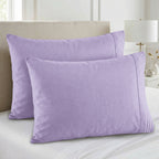 Set of 2 Pillowcases- 3 Line Embroidery