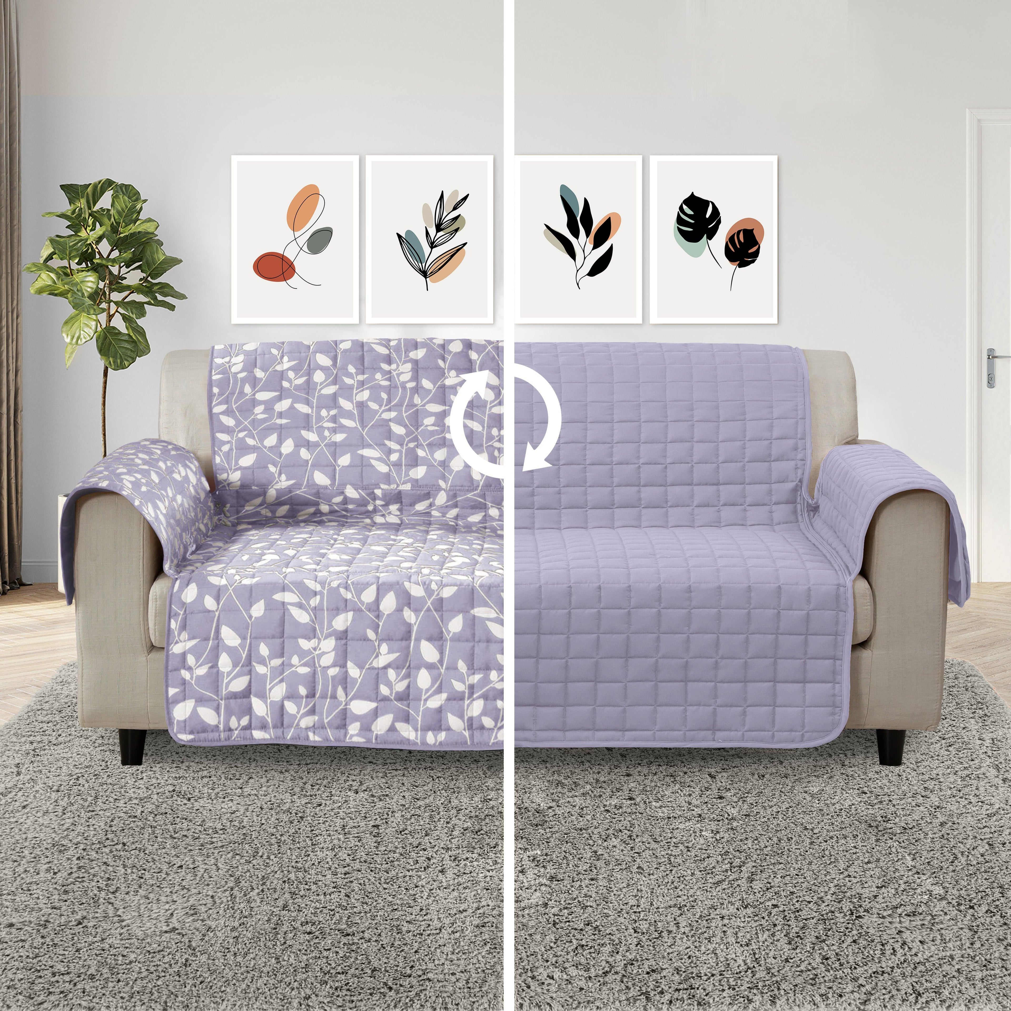 Leaves Design Reversible Smart Furniture Protectors