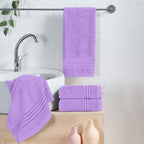 4-Pack Premium Turkish Cotton Hand Towel Set, 16 x 28 inch