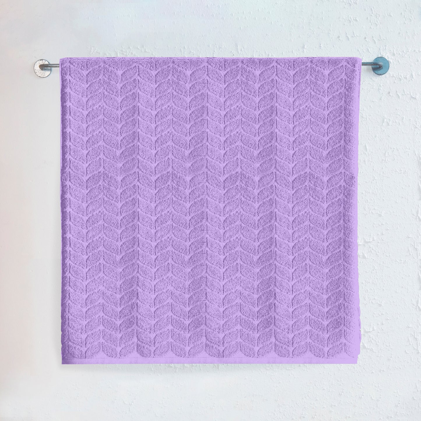 Elegant Comfort 1-Piece Premium Turkish Cotton Braided Jumbo Towel, 35x 70 inch