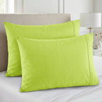 Set of 2 Pillowcases- 3 Line Embroidery