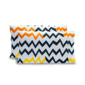 Set of 2 Chevron Pattern Pillowcases