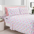 6-Piece Tropical Pattern Bed Sheet Set - Soft as a Hotel Premium Quality