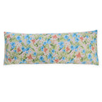 Set of 2 Floral and Stripe Pattern Pillowcases