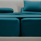 Essential 4-Piece 3-Line Embroidery Sheet Set, Soft as a Hotel Premium Quality,  Moody Shades