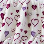 50" x 60" Valentine Inspired Sherpa Back Throw
