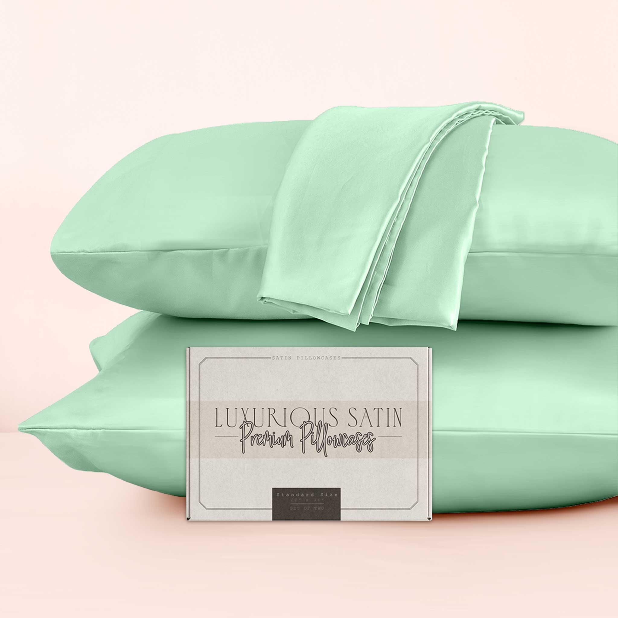Set of 2 - Satin Pillowcases