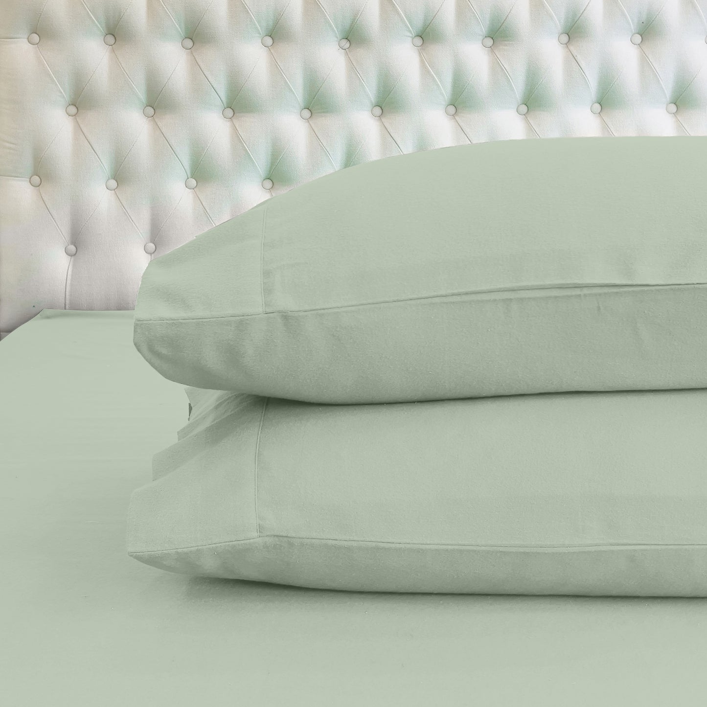 Elegant Comfort 4-Piece Cotton Flannel Sheet Set - 100% Turkish Cotton
