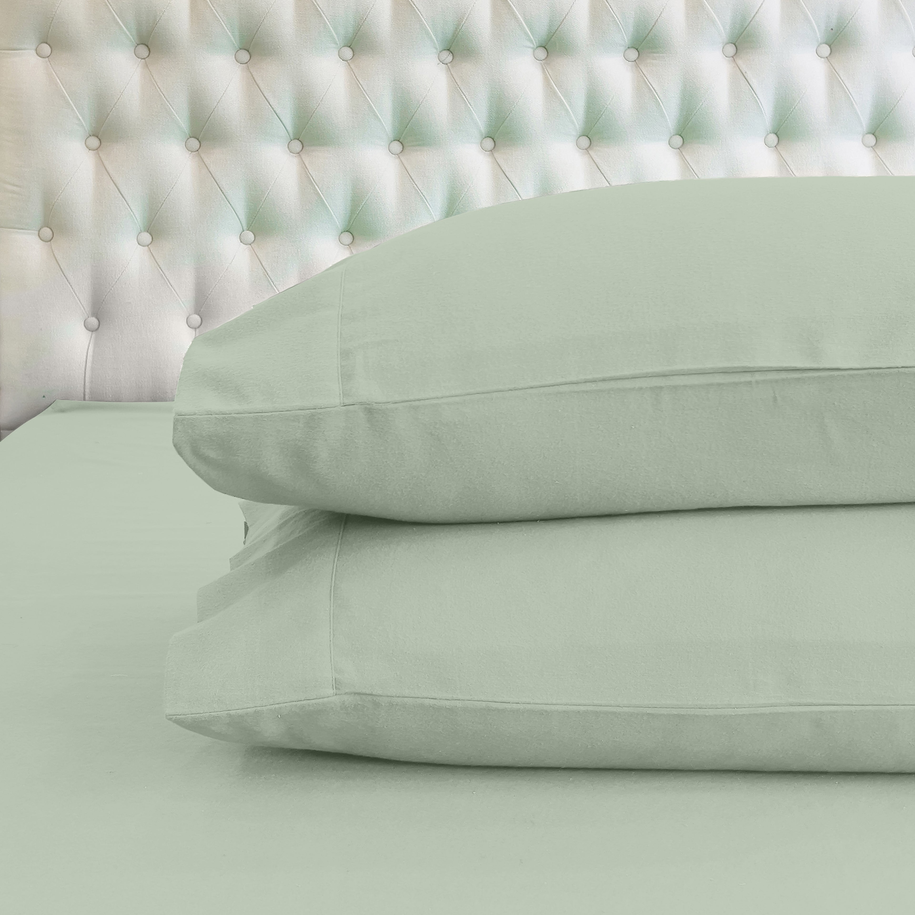 4-Piece Cotton Flannel Sheet Set - 100% Turkish Cotton