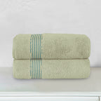 2-Pack Premium Turkish Cotton Bath Towel Set, 27 x 54 inch