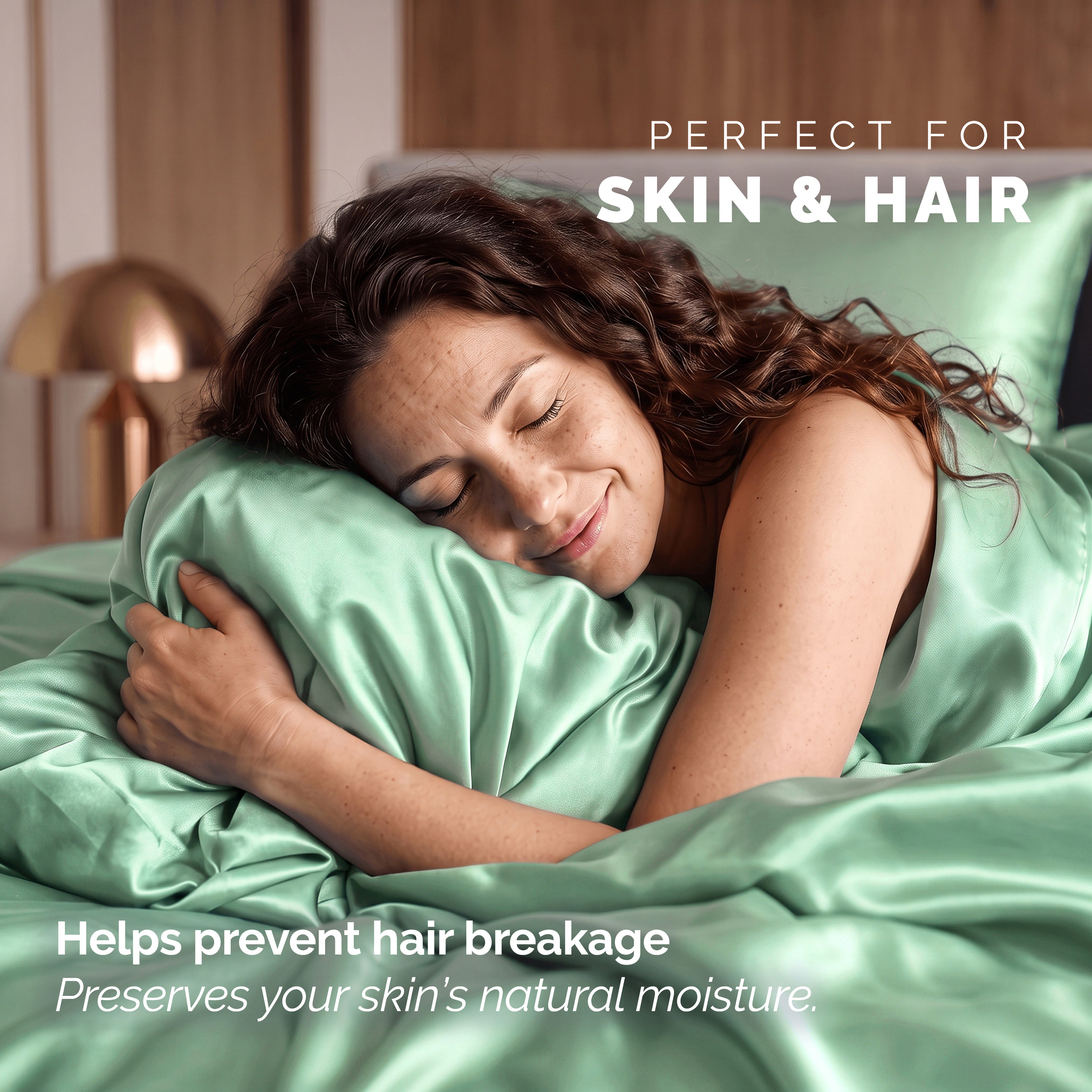 Fine 4-Piece Silky Satin Sheet Set, Bright Shades