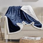Corduroy Design Luxury Sherpa Blanket