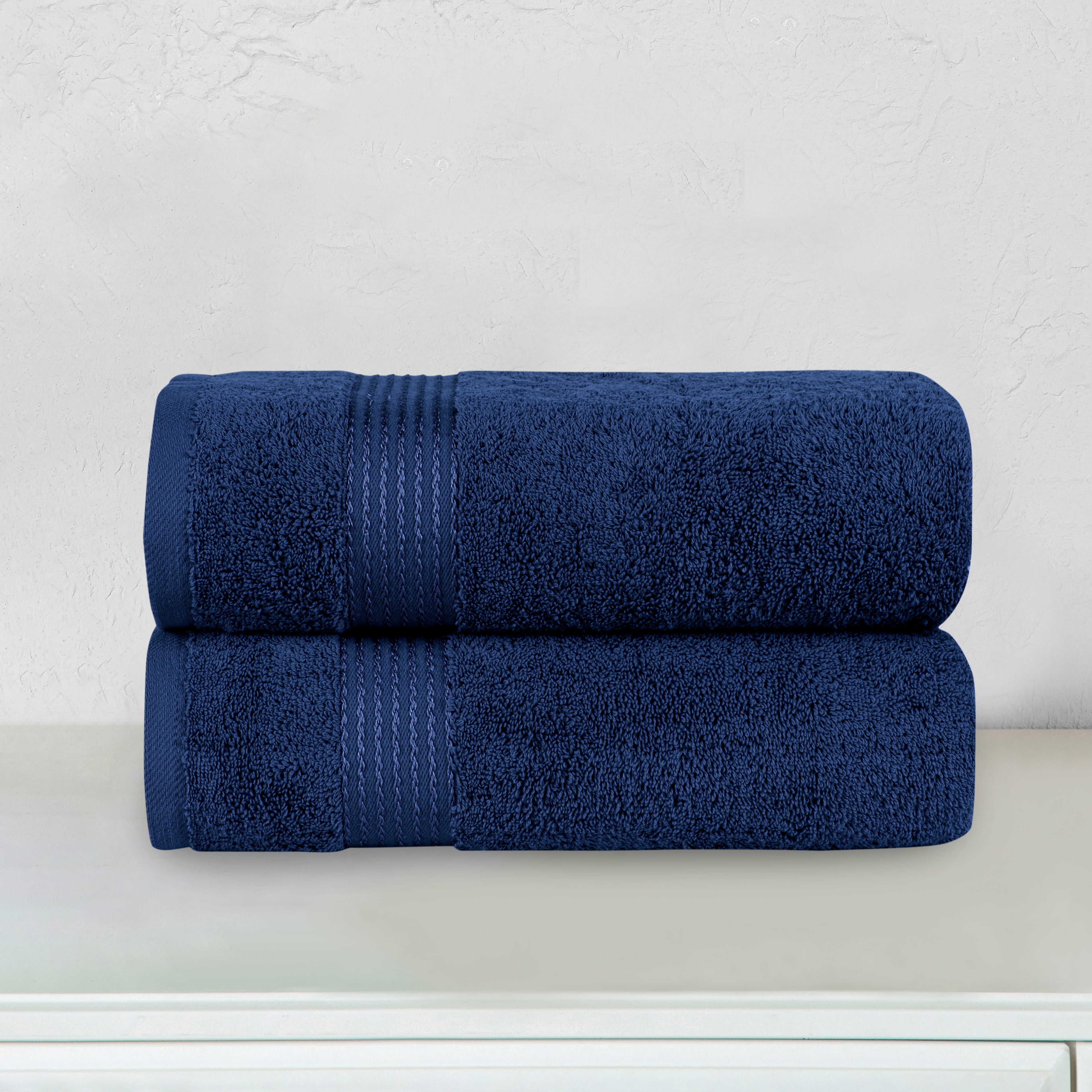 2-Pack Premium Turkish Cotton Bath Towel Set, 27 x 54 inch