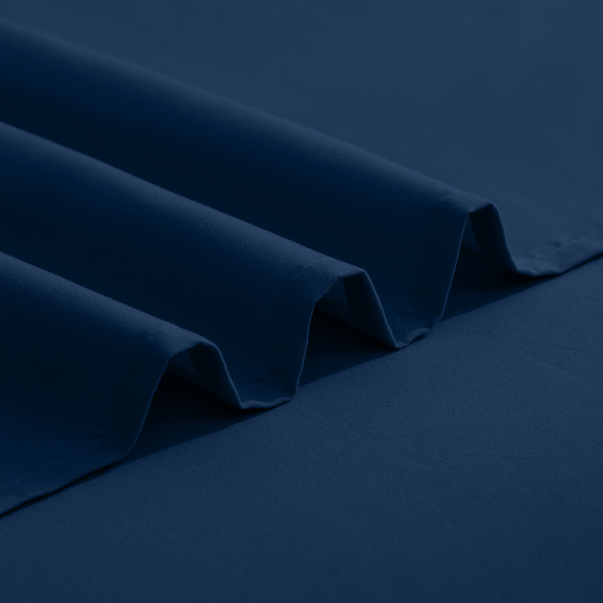 Essential 6-Piece 3-Line Embroidery Sheet Set, Soft as a Hotel Premium Quality,  Moody Shades