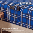 6-Piece Plaid Pattern Bed Sheet Set - Soft as a Hotel Premium Quality