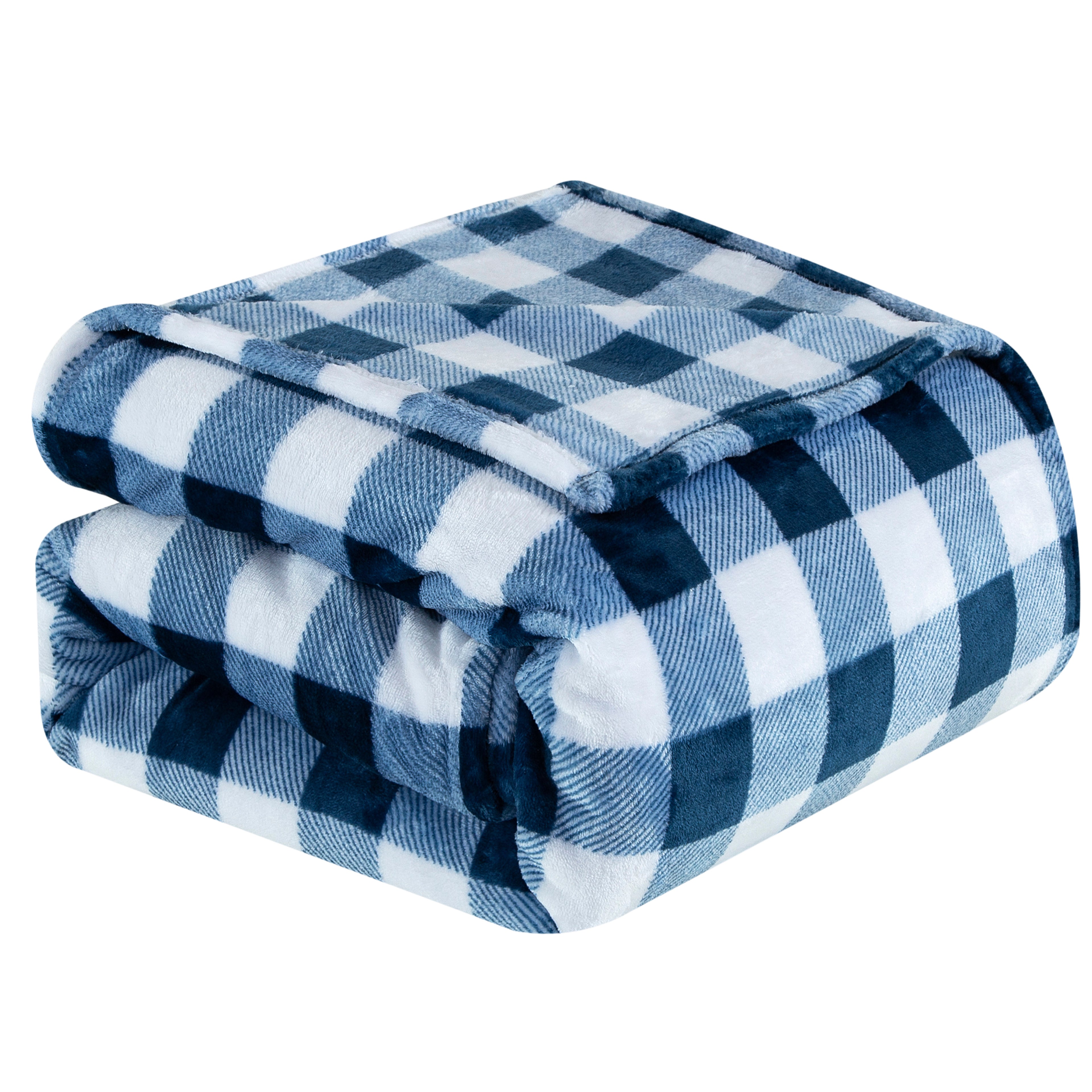 Plush All Season Lightweight Throw Blanket - 50 x 60 inches