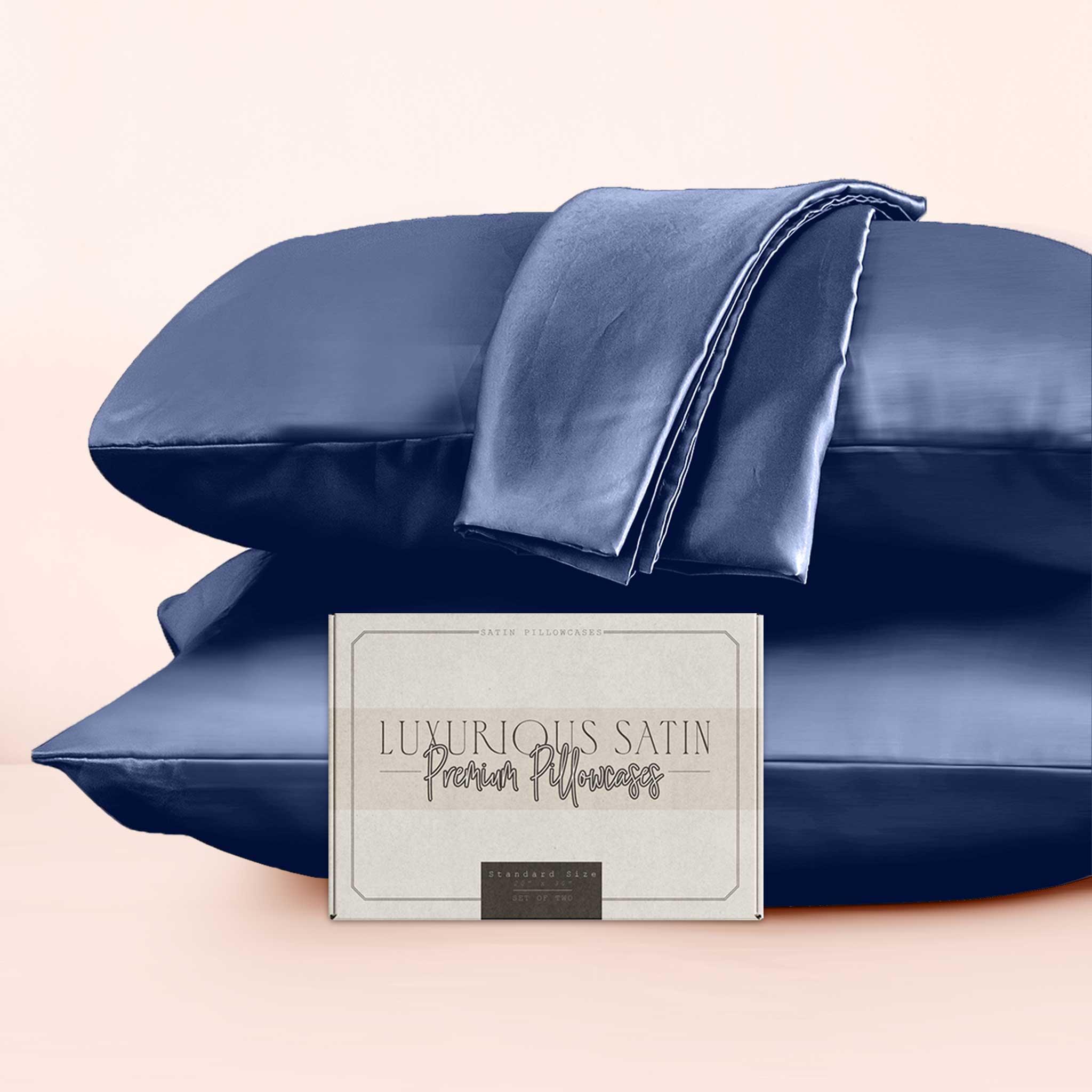 Set of 2 - Satin Pillowcases