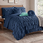 10-Piece Cinderella Comforter Set, Includes 4-Piece Sheet Set with Double Sided Storage Pockets