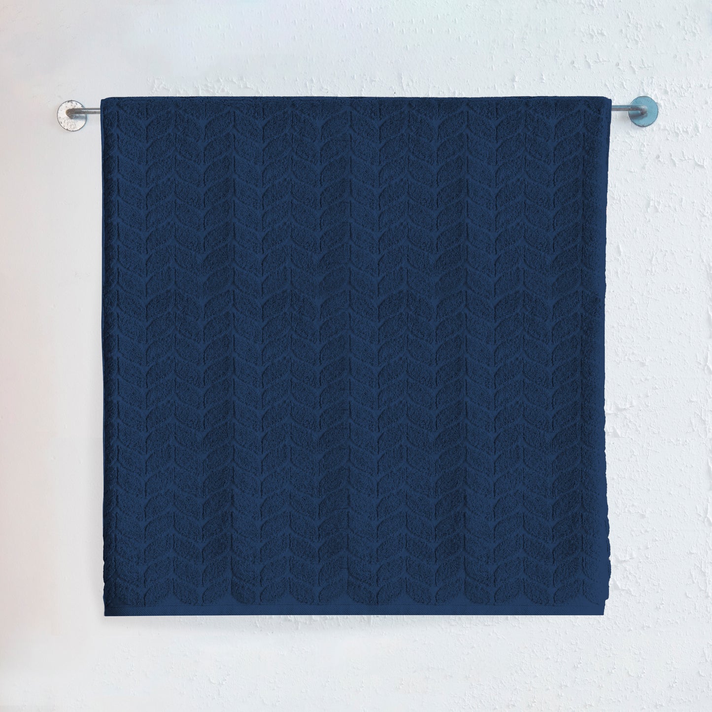 Elegant Comfort 1-Piece Premium Turkish Cotton Braided Jumbo Towel, 35x 70 inch