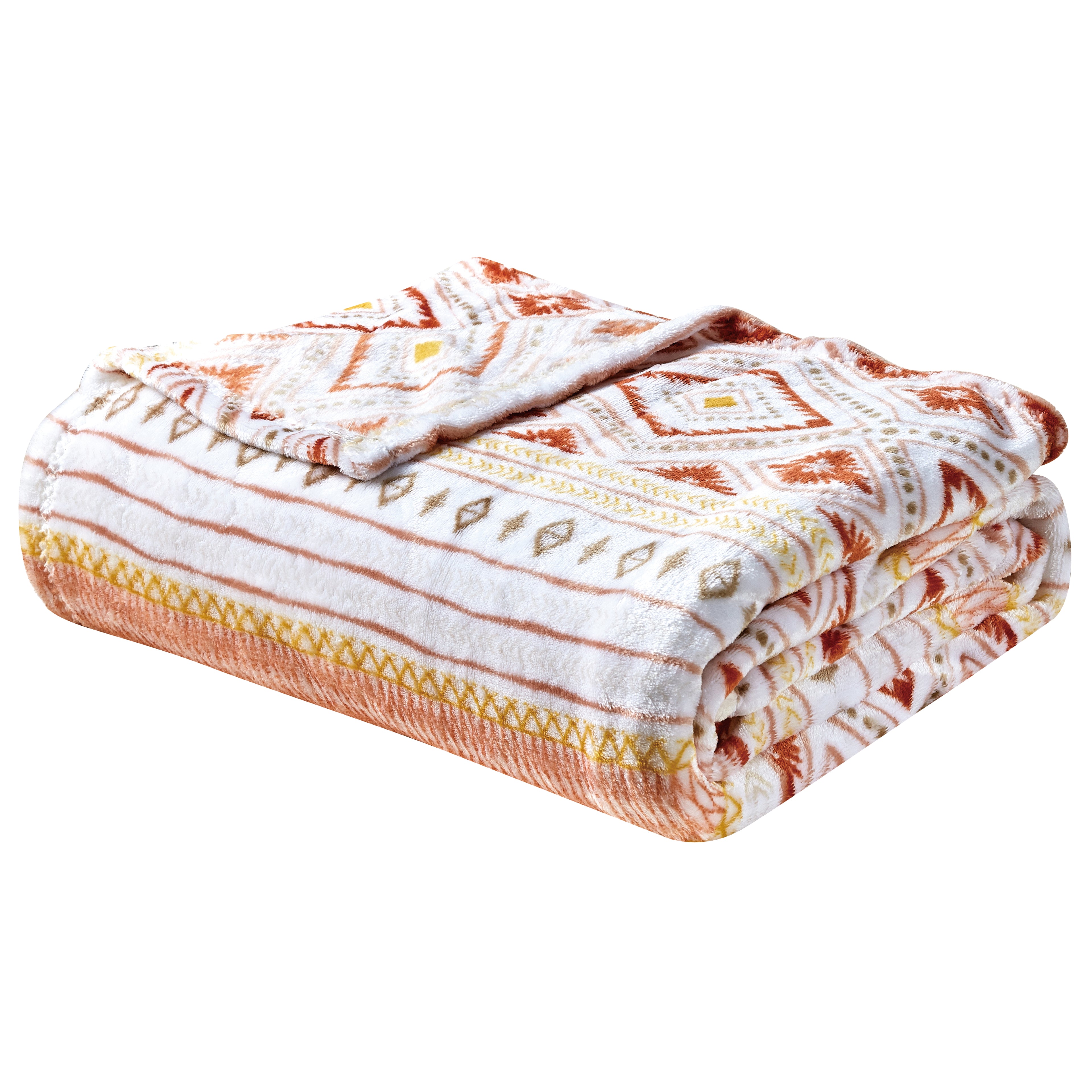 50" x 70" Decorative Flannel Fleece Throw Blanket