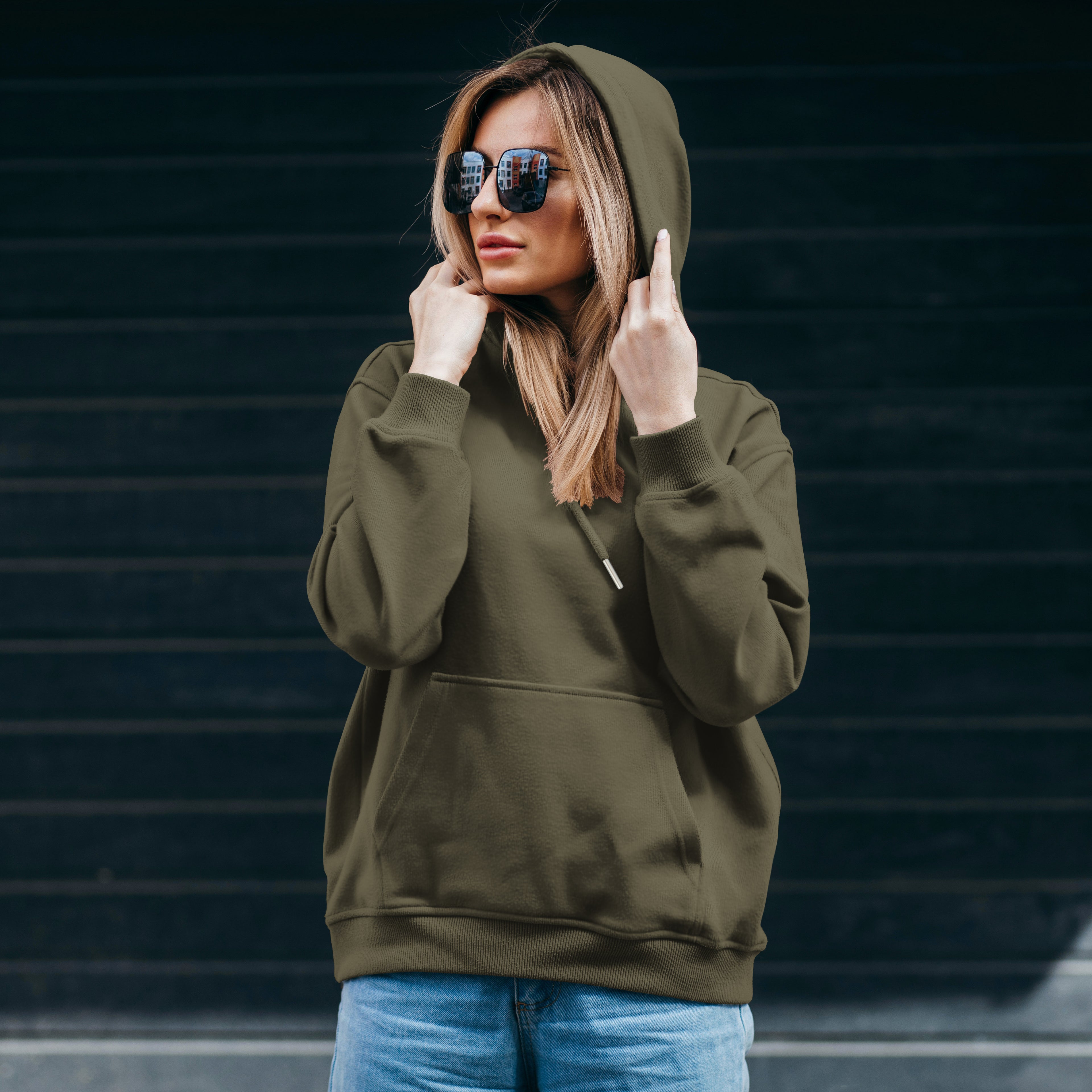 Women Casual Cotton Hoodie