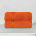 2-Pack Premium Turkish Cotton Bath Towel Set, 27 x 54 inch