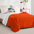 Reversible Sherpa Throw Blanket - Sherpa Back Throw Blanket