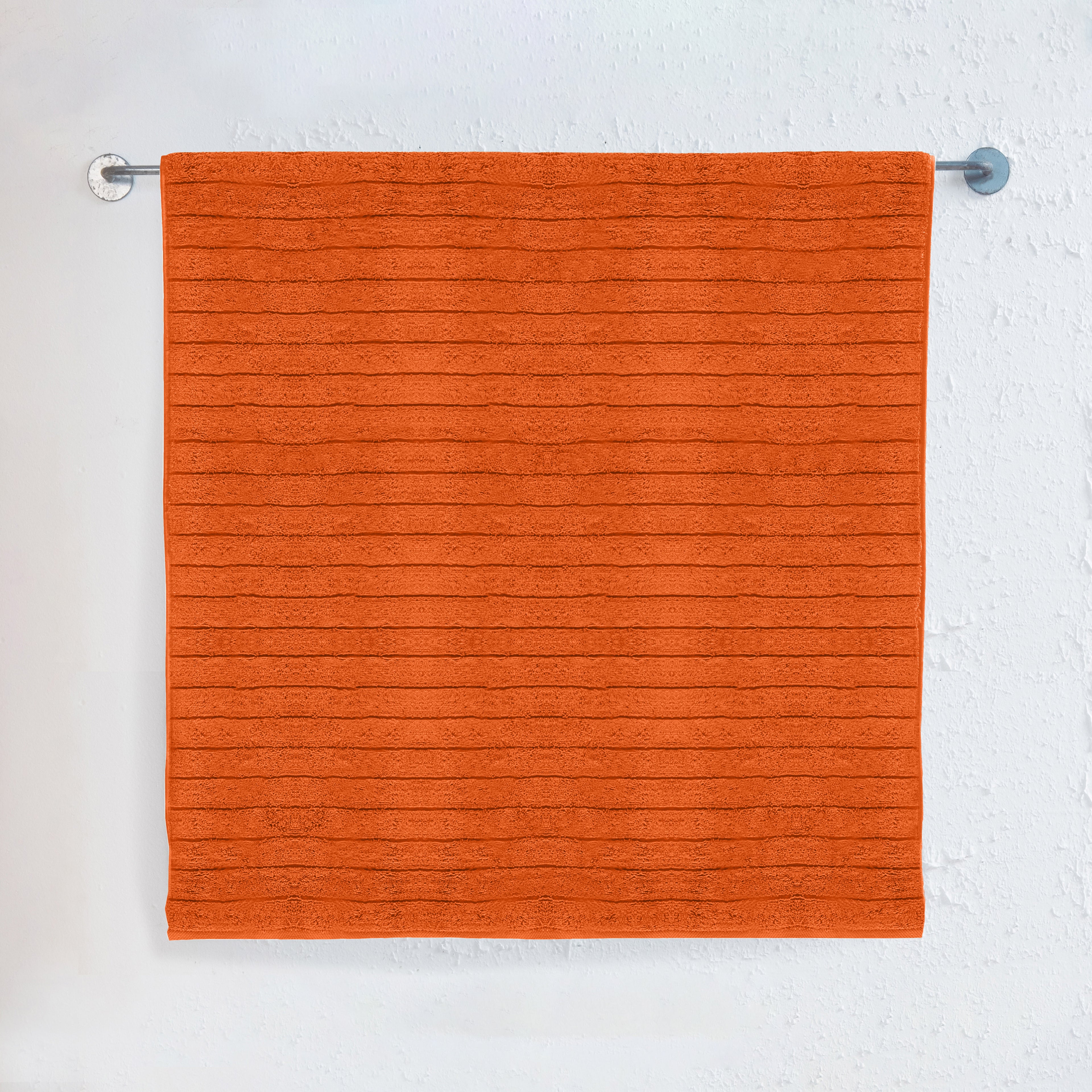 1-Piece Premium Turkish Cotton Corduroy Stripe Jumbo Towel, 35x 70 inch