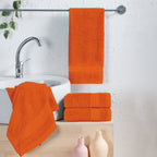 4-Pack Premium Turkish Cotton Hand Towel Set, 16 x 28 inch