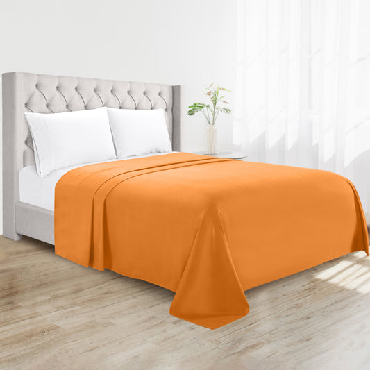Elegant Comfort Essential Single Flat Sheet - Premium Hotel Quality