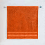 1-Piece Premium Turkish Cotton 4 Lines Stripe Jumbo Towel, 35x 70 inch