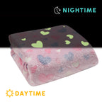 Glow In the Dark 50" x 60" Throw Blanket - Velvety Feel, 50 X 60 inches