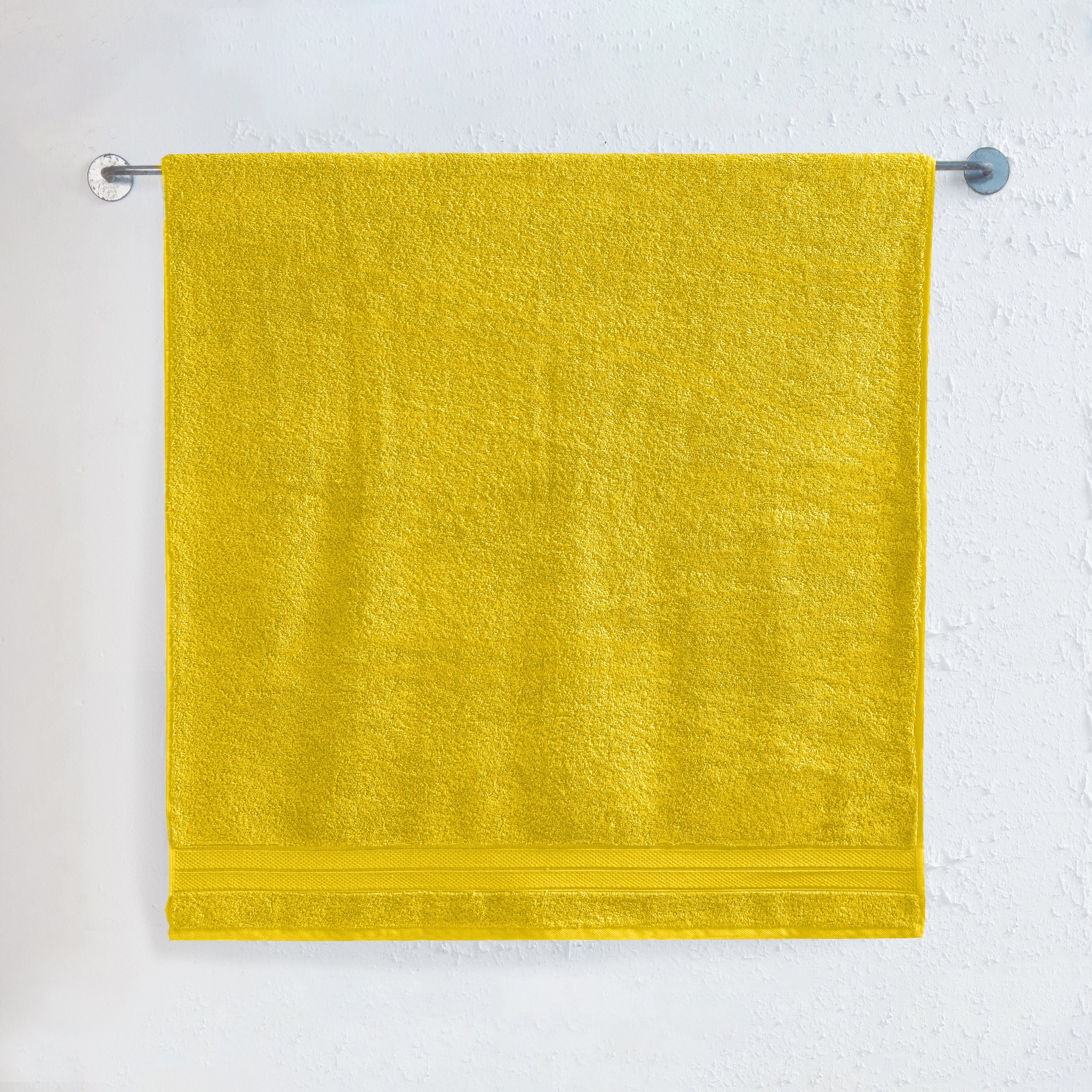 1-Piece Premium Turkish Cotton Three Line Popcorn Jumbo Towel, 35x 70 inch