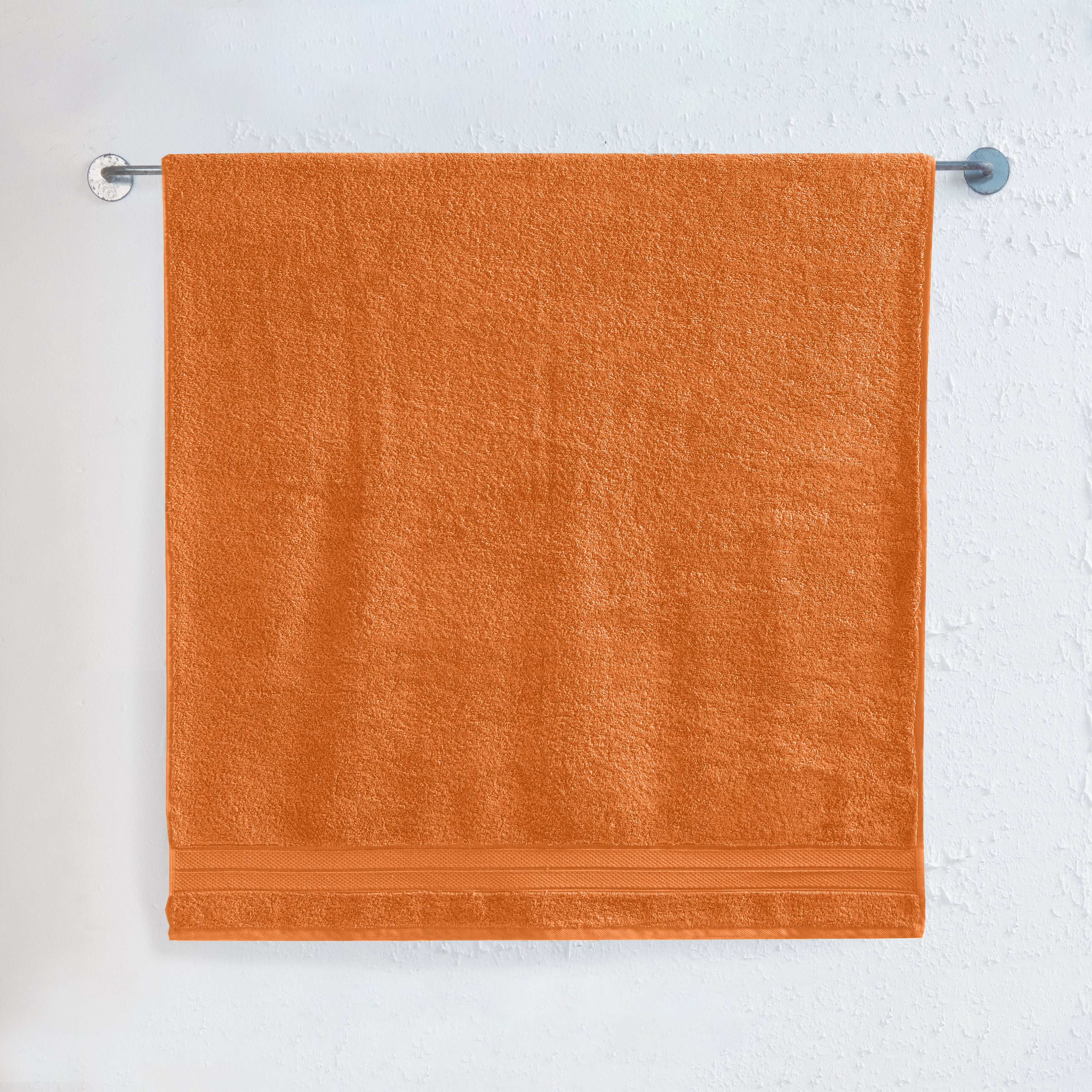 1-Piece Premium Turkish Cotton Three Line Popcorn Jumbo Towel, 35x 70 inch