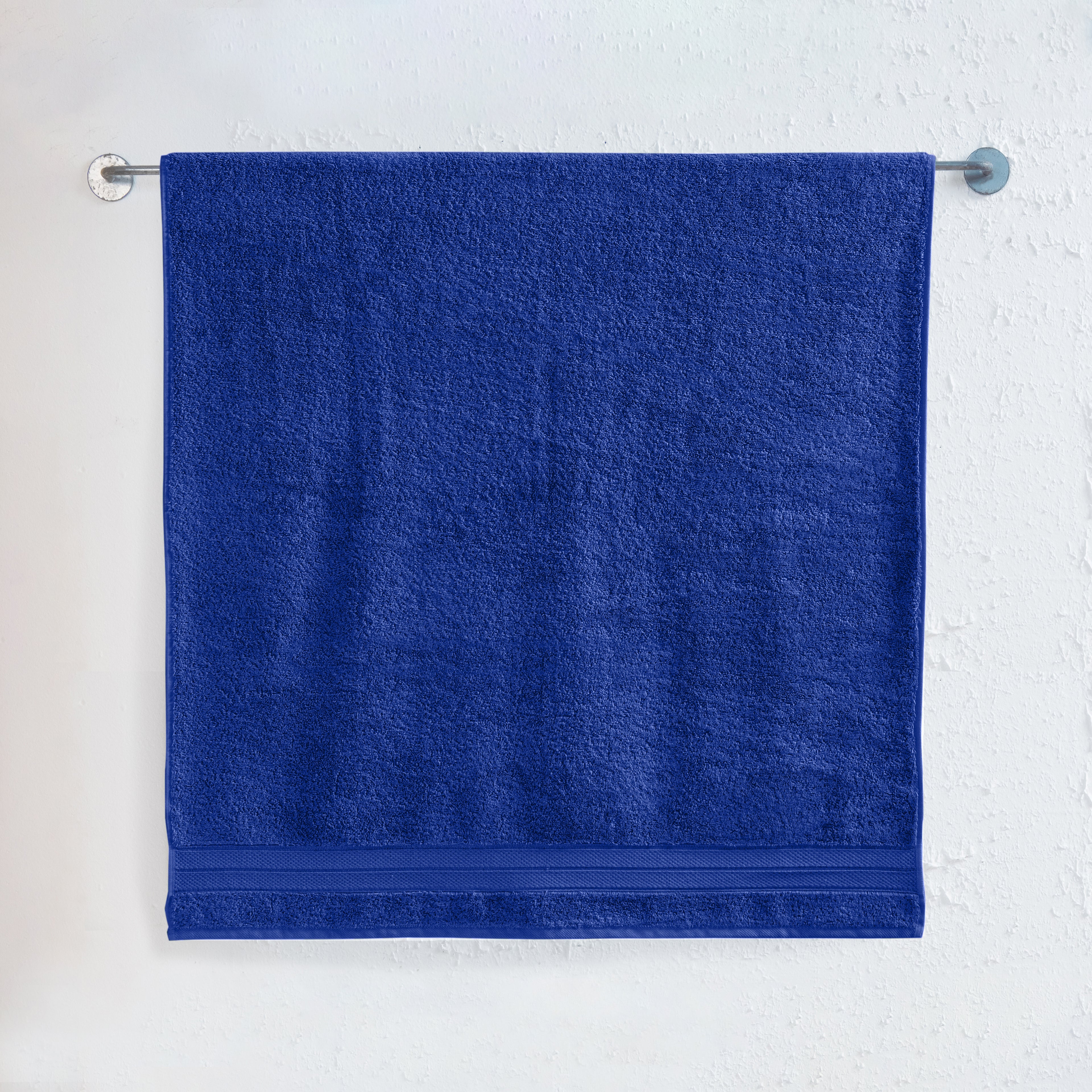 1-Piece Premium Turkish Cotton Three Line Popcorn Jumbo Towel, 35x 70 inch