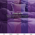 10-Piece Sunflower Comforter Set - Includes 4-Piece Sheet Set with Double Sided Storage Pockets