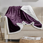 Corduroy Design Luxury Sherpa Blanket