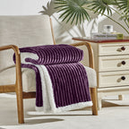 Corduroy Design Luxury Sherpa Blanket