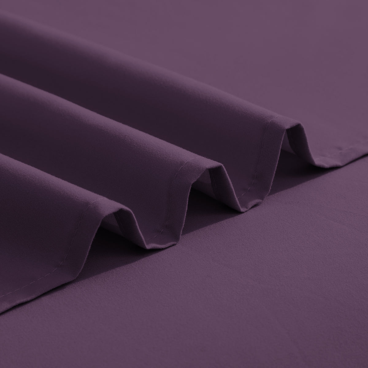 Essential 6-Piece 3-Line Embroidery Sheet Set, Soft as a Hotel Premium Quality,  Moody Shades