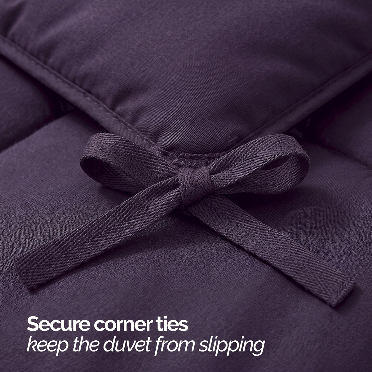 Essential 3-Piece Solid Duvet Cover Set