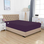 Extra Deep 18"-21" Single Fitted Sheet for High Mattress - All Around Elastic with Straps