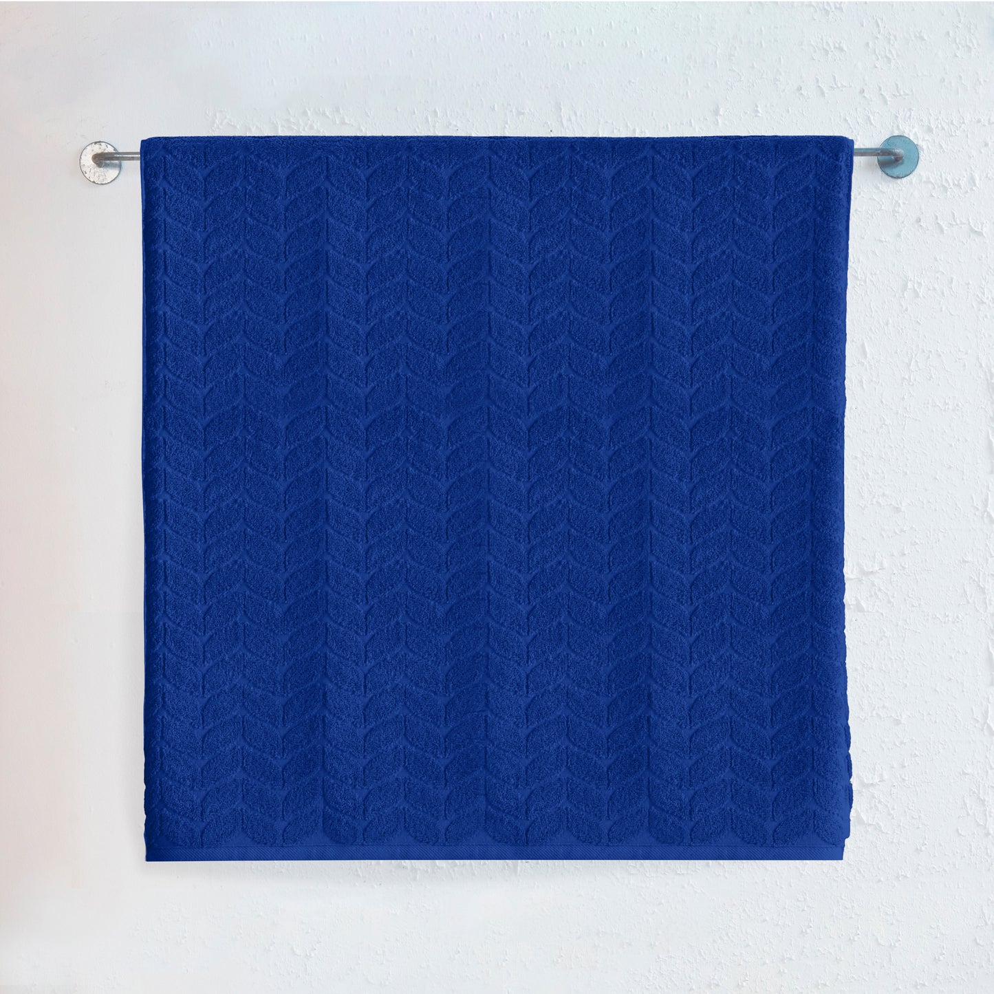 Elegant Comfort 1-Piece Premium Turkish Cotton Braided Jumbo Towel, 35x 70 inch