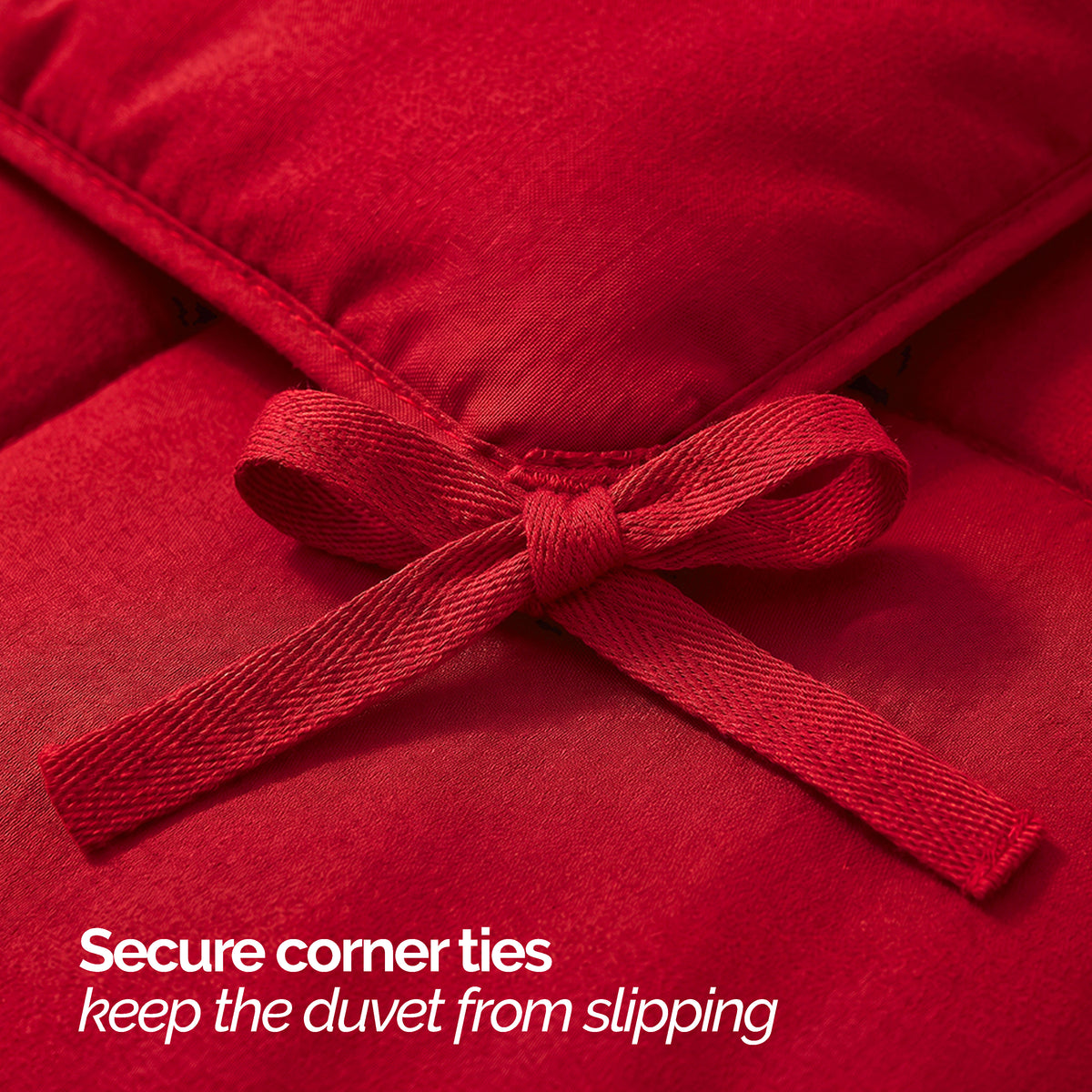 Essential 3-Piece Solid Duvet Cover Set