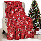 50" x 60" Holiday Velvet Plush Blanket Throw - 50 x 60 inches