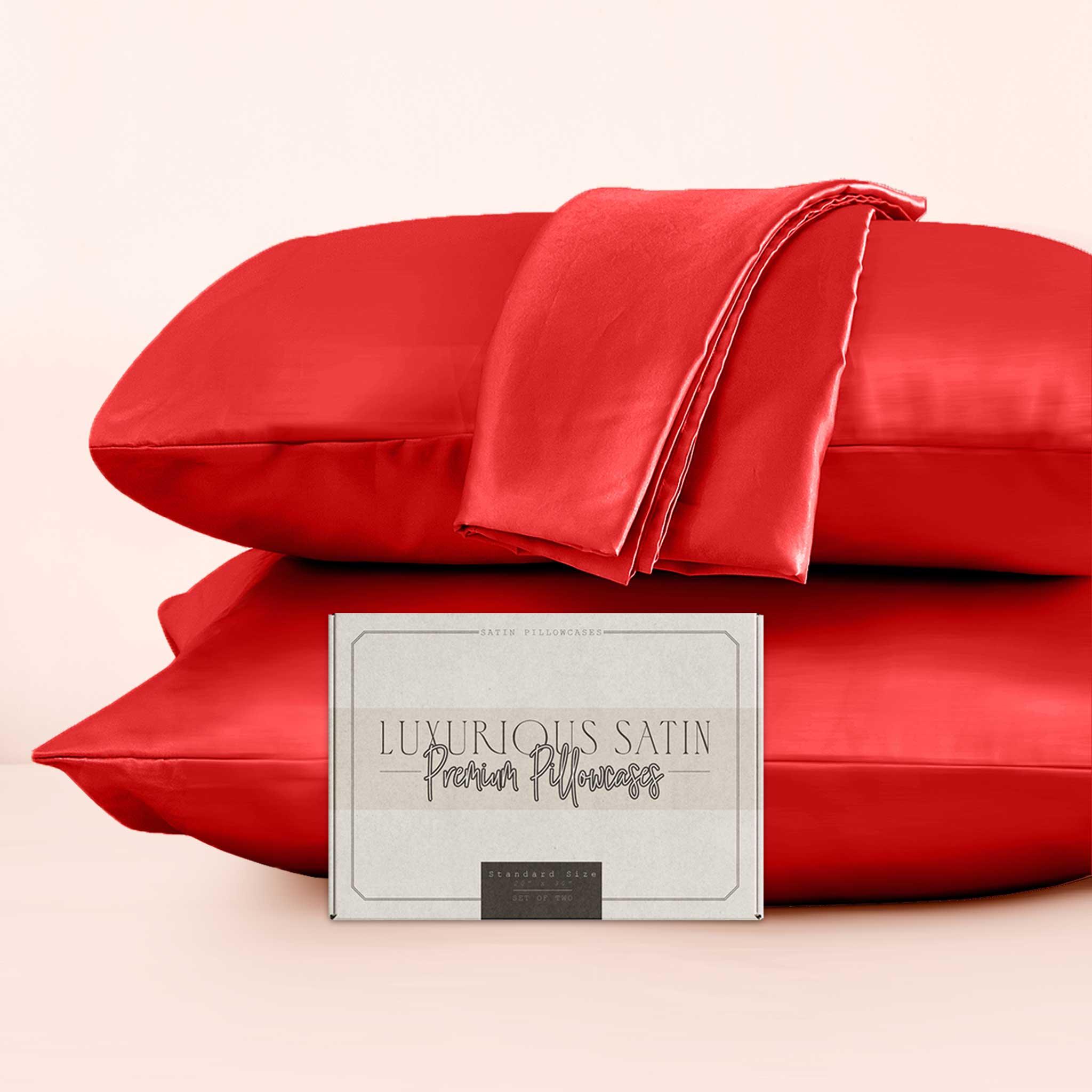 Set of 2 - Satin Pillowcases
