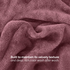 4-Piece Velvet Plush Flannel Sheet Set