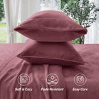 4-Piece Velvet Plush Flannel Sheet Set